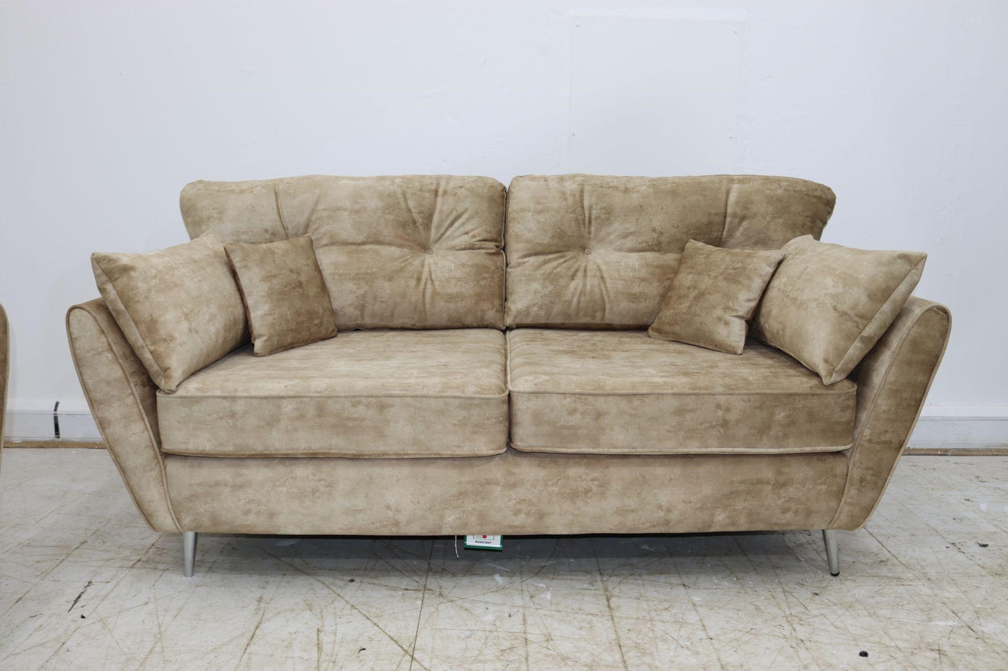 Munich 3+2 Plush Velvet Sofa Set