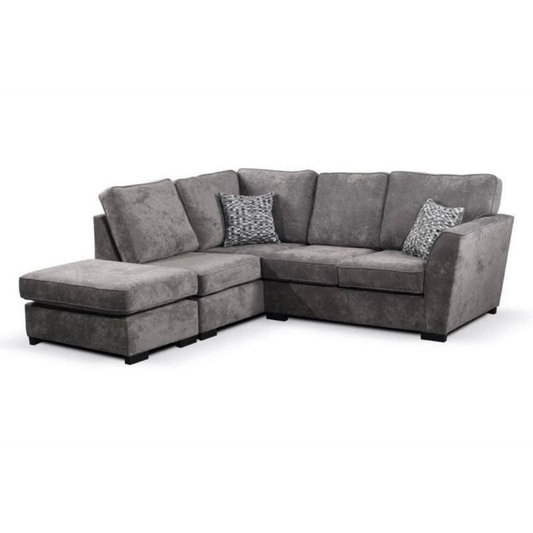 Nebraska Long Chair Corner Sofa Right/Left Hand Full Back Fabric
