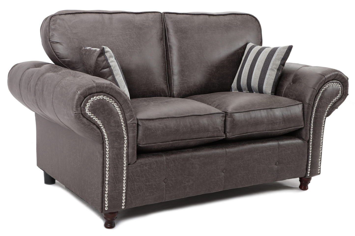 Oakland 2 Seater Sofa Charcoal