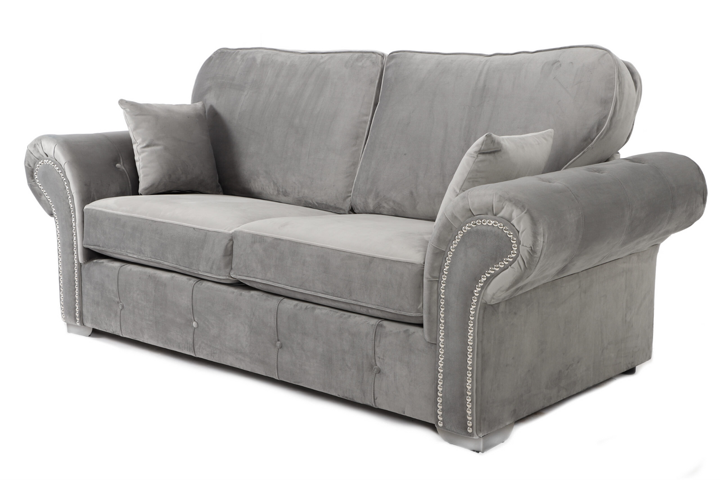 Oakland 3+2 Sofa Set Black Velvet
