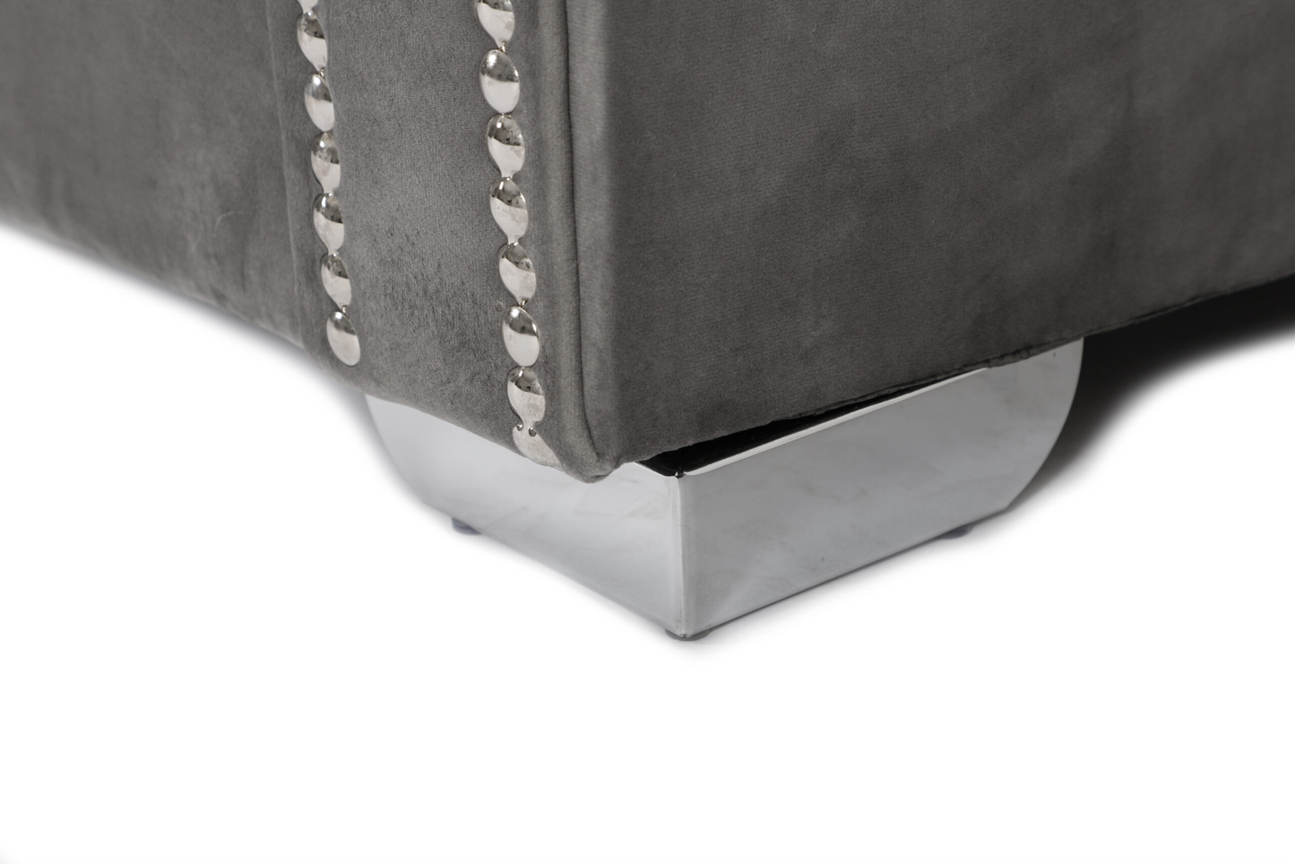 Oakland Armchair Plush Grey