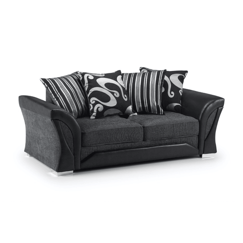 Shannon 3 Seater Luxe Sofa In Grey