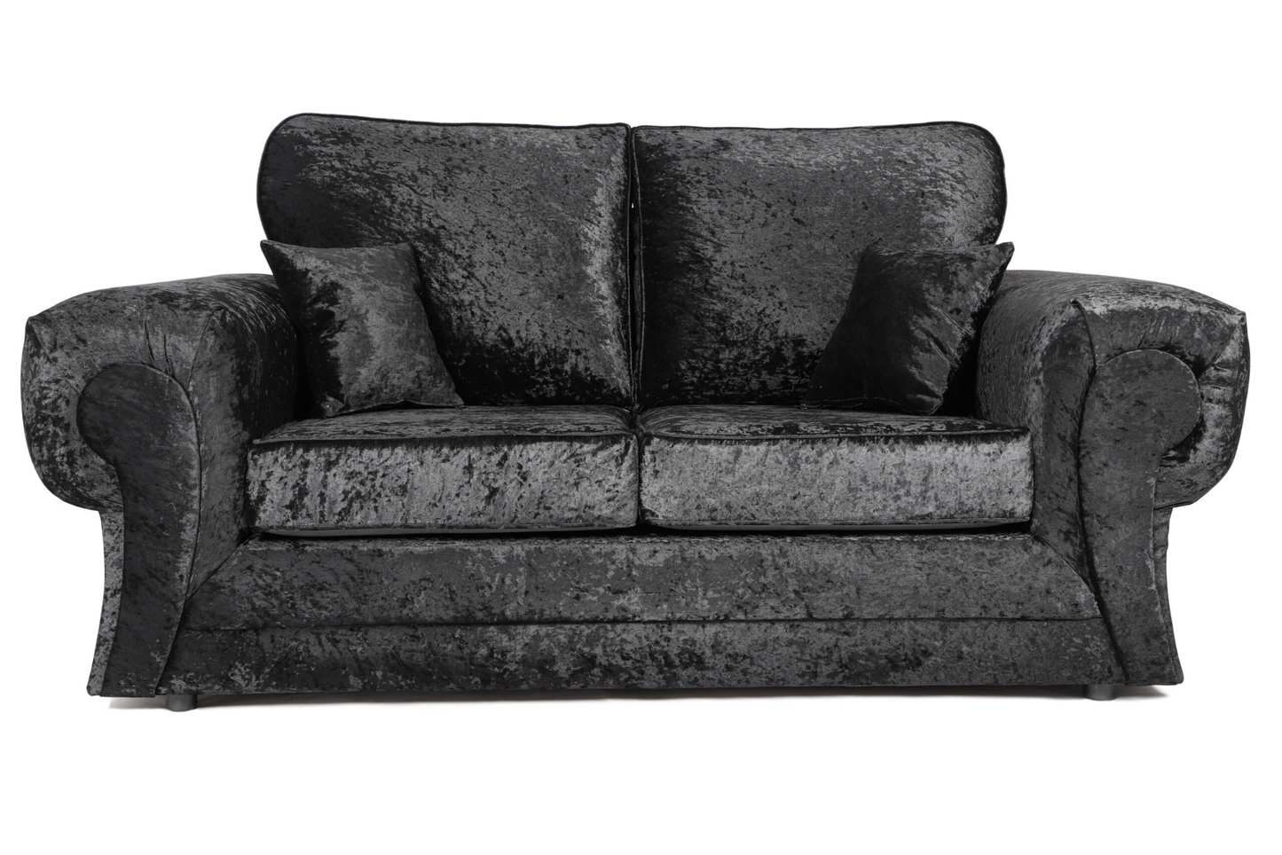 Tangent 2 Seater Sofa Black Shimmer