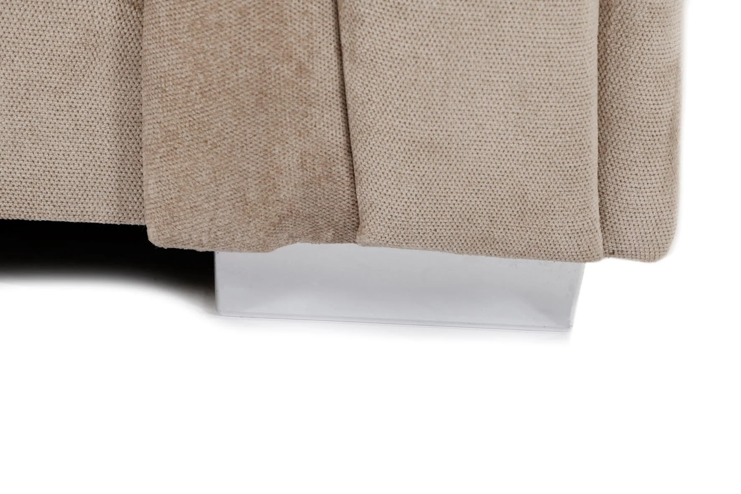 Verona Mink Fabric Scatter Back Corner Sofa 2c1/1c2