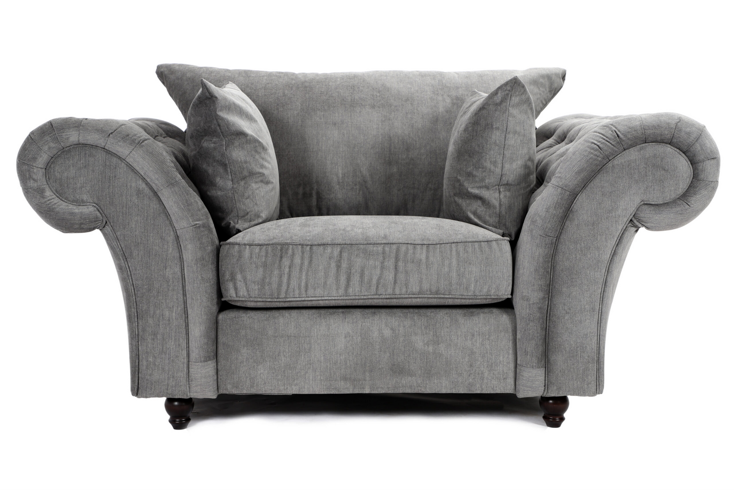 Windsor Armchair Grey