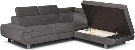 Artic Storage Sofa bed Grey Fabric
