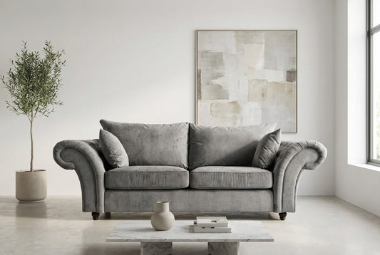 Windsor 3 Seater Sofa Grey