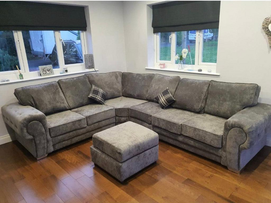 Verona Full Back 6 Seater Corner Sofa 3c2/2c3