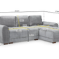 Azzuro Sofabed Universal Corner Upholstery. Storage, Adjustable