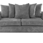 Byron 3 Seater Sofa Grey Cord Fabric