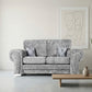 Verona 2 Seater Sofa Full Back Grey