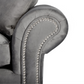 Oakland 3+2 Sofa Set Black Velvet