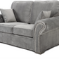 Oakland 3+2 Sofa Set Black Velvet