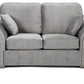 Oakland 2 Seater Sofa Plush Grey