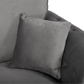 Oakland 2 Seater Sofa Plush Grey