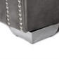 Oakland Armchair Plush Grey