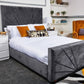 Palermo Bed- Velvet Ottoman Bed Frame