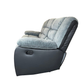 Rio 3+2 Recliner Sofa Grey Cord Fabric