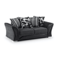 Shannon 3 Seater Luxe Sofa In Grey