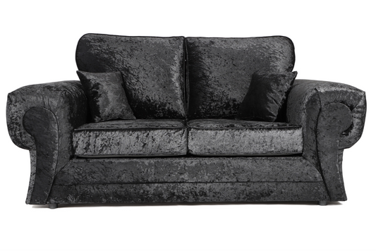 Tangent 2 Seater Sofa Black Shimmer