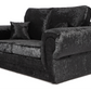 Tangent 2 Seater Sofa Black Shimmer