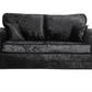 Tangent 3 Seater Sofa Black Shimmer