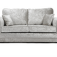 Tangent 3 Seater Sofa Silver Shimmer