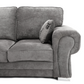 Verona 2 Seater Sofa Full Back Grey