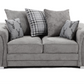 Verona 3+2 Sofa Scatter Back Sofa Set Grey Kensington Fabric