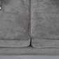 Verona 3+2 Sofa Scatter Back Sofa Set Grey Kensington Fabric
