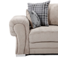 Verona Mink Fabric Scatter Back Corner Sofa 2c1/1c2