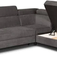 Artic Storage Sofa bed Grey Fabric