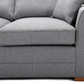 Chilli 3 Seater Sofa Full Back Portland Grey