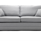 Chilli 3 Seater Sofa Full Back Portland Grey