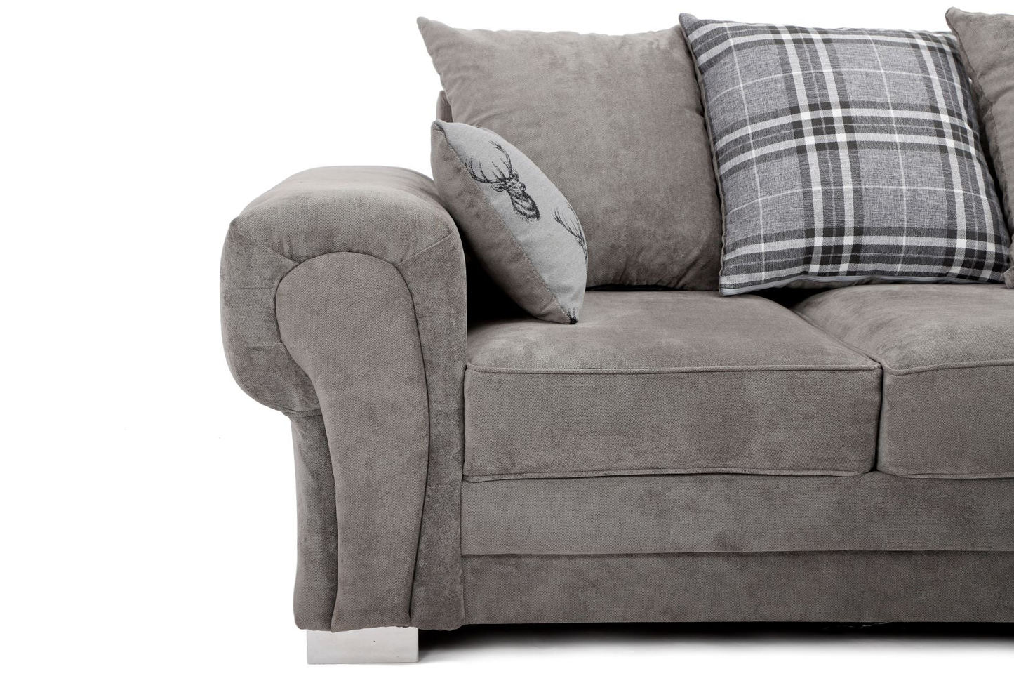 Verona Full Back Corner Sofa 5 Seater 2c2 Full Back/ Scatter Back