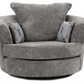 Verona Swivel Chair Grey