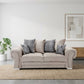 Verona Scatter Back 3 Seater Sofa Mink